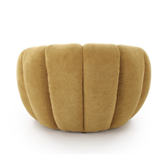 Gaspar 2 fotel mustársárga