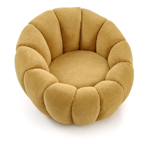 Gaspar 2 fotel mustársárga