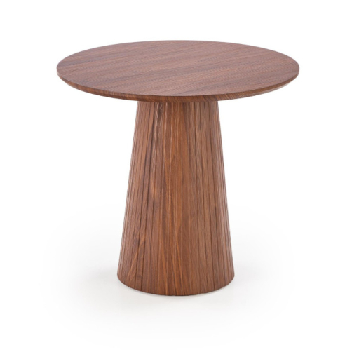 Gisela S Kerek Dohányzóasztal dió