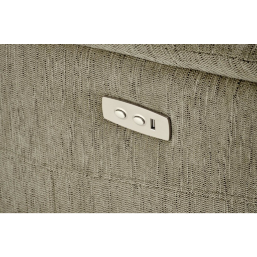 JAMAL elektromos relax fotel olajzöld