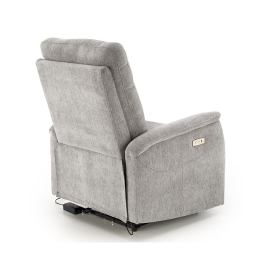 JAMAL elektromos relax fotel szürke