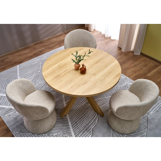 Morus kör étkezőasztal  120cm