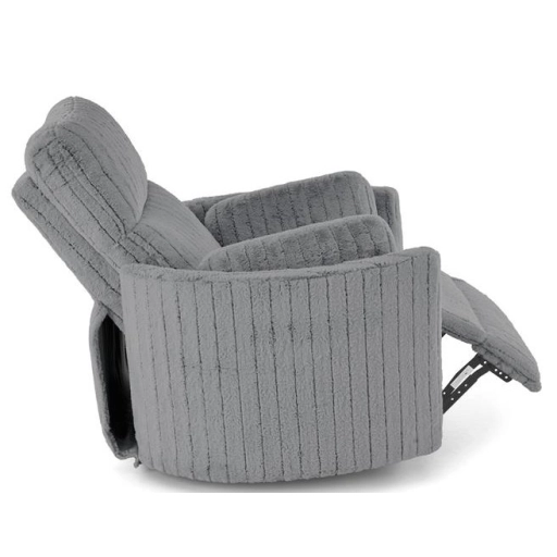 Pegas dönthető és forgatható fotel szürke