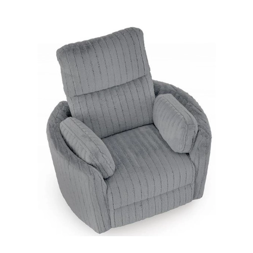 Pegas dönthető és forgatható fotel szürke