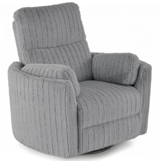 Pegas dönthető és forgatható fotel szürke