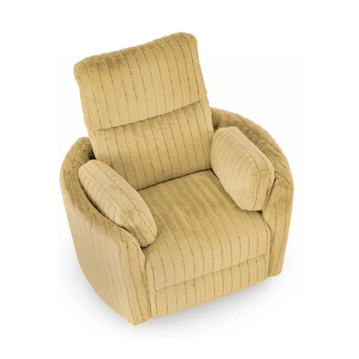 Pegas dönthető és forgatható fotel mustársárga