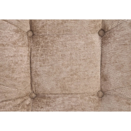 PESTO hintázható fotel puffal bézs