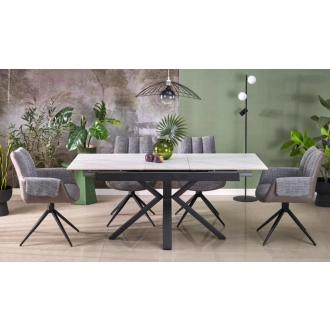 Platan bővíthető étkezőasztal fehér 140-180cm