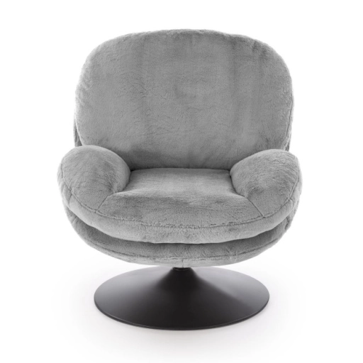 Shell forgófotel szürke