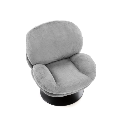 Shell forgófotel szürke