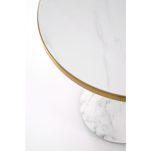 Talbi dohányzóasztal fehér márvány