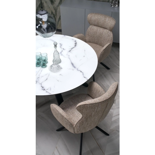 Vertigo bővíthető étkezőasztal fehér 130-180cm