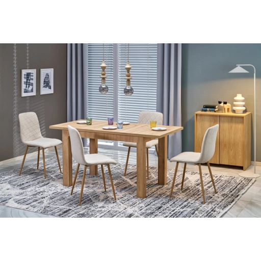 Gizmo bővíthető étkezőasztal 120-160cm tölgy