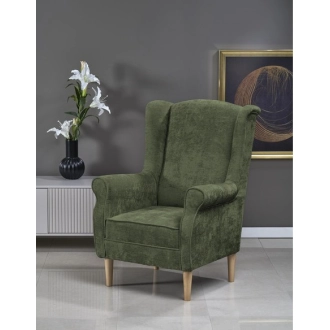 Hermes fotel olíva