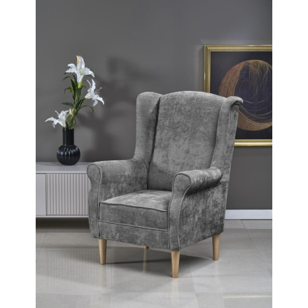 Hermes fotel szürke