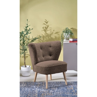 Mocca fotel sötétbarna