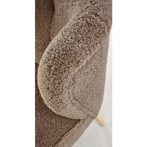 Mocca fotel sötétbarna