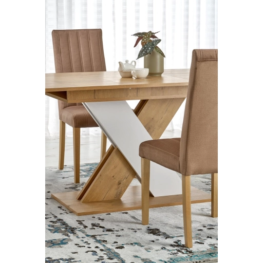 Xarelto bővíthető étkezőasztal lancelot tölgy 130-175 cm