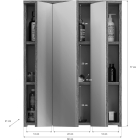 Blake tükrös fali szekrény