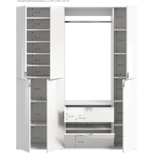 Project X15 kombinált szekrény