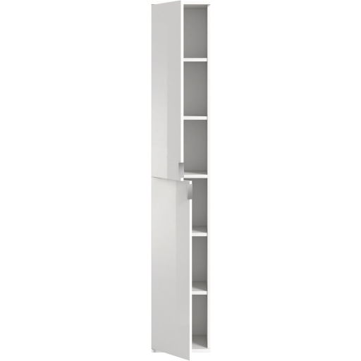 Project X előszobai gardrób szekrény matt fehér