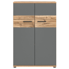 Mason irodai szekrény nox tölgy - bazaltszürke 