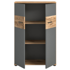 Mason irodai szekrény nox tölgy - bazaltszürke 