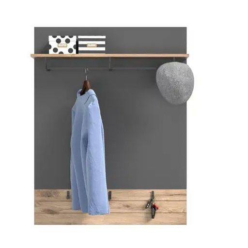 Mason fali fogas panellel nox tölgy - bazaltszürke