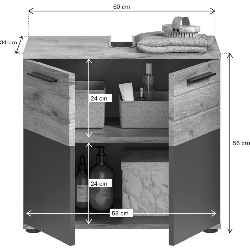 Mason mosdószekrény