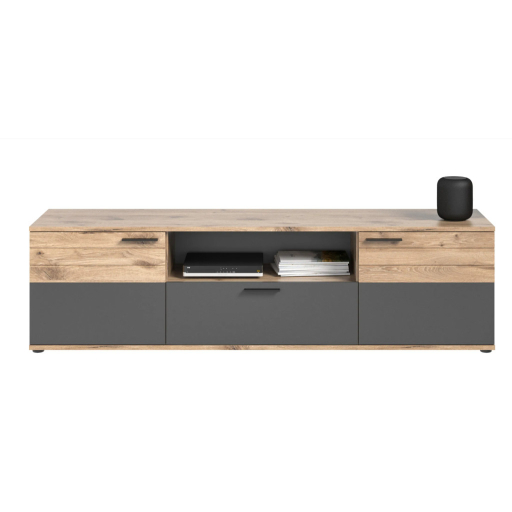 Mason Tv-szekrény nox tölgy - bazaltszürke