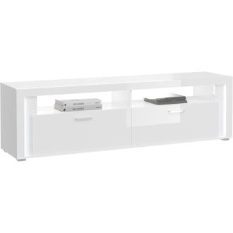 Skylight 2 ajtós Tv-szekrény matt fehér