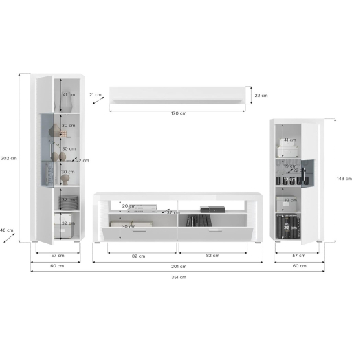 Skylight 1 nappali bútorszett 