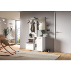 Prego fali fogas panellel fehér