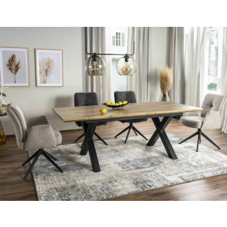 Xaviero II bővíthető étkezőasztal tölgy 160-240cm