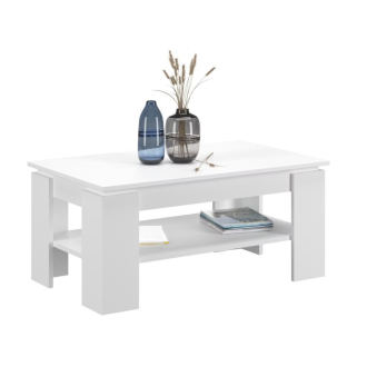 Titan dohányzóasztal matt fehér