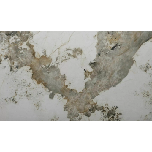 Infinity bővíthető étkezőasztal kerámia fényes fehér/réz 160-240 cm