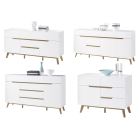 Cervo fehér komód több féle