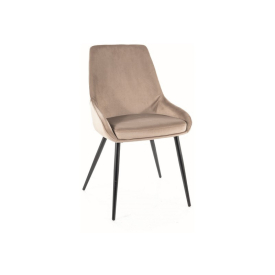 Cobe Velvet étkezőszék sötétbézs