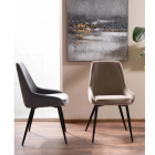 Cobe Velvet étkezőszék sötétbézs