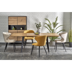 Dickson 4 személyes étkezőszett bővíthető étkezőasztallal   Dickson 4 személyes étkezőszett bővíthető étkezőasztallal