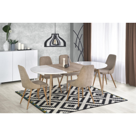 Edward 5 személyes étkezőszett bővíthető étkezőasztallal   Edward 5 személyes étkezőszett bővíthető étkezőasztallal