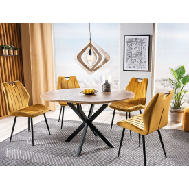 Gaston 4 személyes étkezőszett bővíthető étkezőasztallal   Gaston 4 személyes étkezőszett bővíthető étkezőasztallal