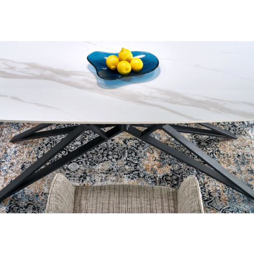 Alfredo bővíthető étkezőasztal fehér 160-240cm