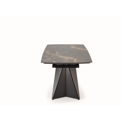 Armani bővíthető étkezőasztal fekete 165-241cm