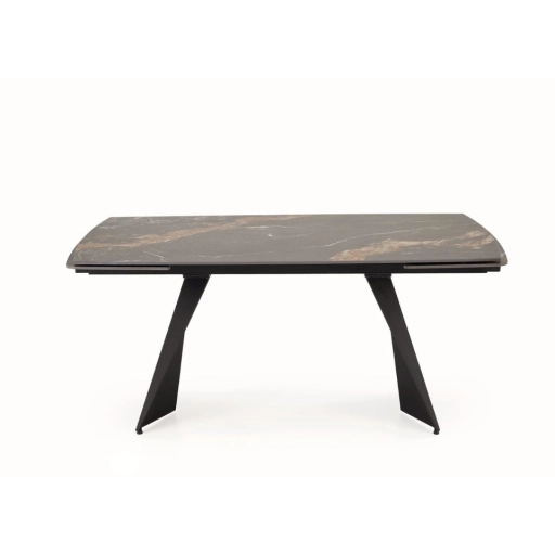 Armani bővíthető étkezőasztal fekete 165-241cm