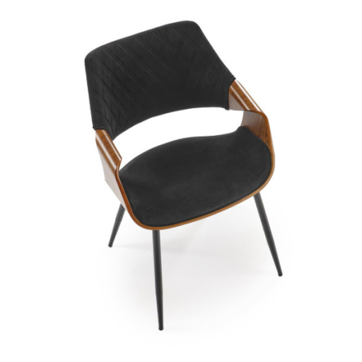 K-586 szék dió / fekete