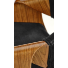 K-586 szék dió / fekete