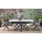 Platan bővíthető étkezőasztal fehér 140-180cm