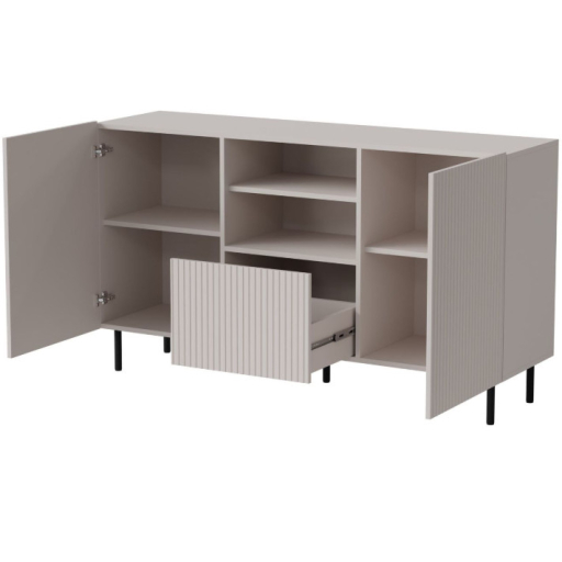 Paxos KM-1 komód kasmír/fekete