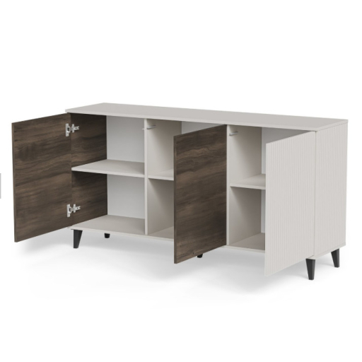 Random 2 KM-1 komód kasmír/dió